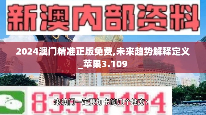 2024澳门精准正版免费,未来趋势解释定义_苹果3.109