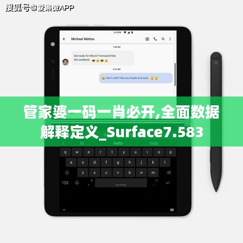 管家婆一码一肖必开,全面数据解释定义_Surface7.583