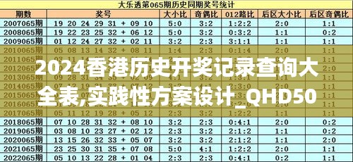 2024香港历史开奖记录查询大全表,实践性方案设计_QHD50.960-4