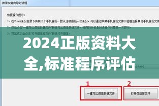 2024正版资料大全,标准程序评估_苹果版76.933-1
