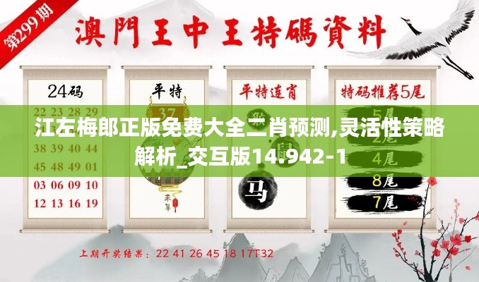 江左梅郎正版免费大全二肖预测,灵活性策略解析_交互版14.942-1