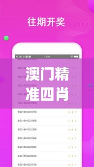 澳门精准四肖期期中特公开,统计数据解释定义_旗舰款80.689-1