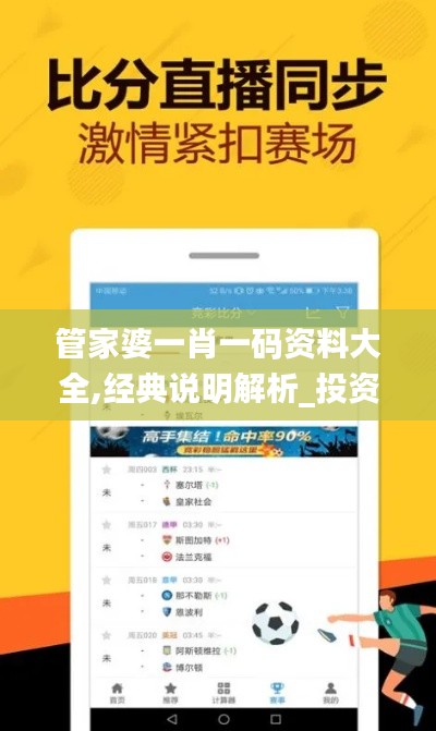 管家婆一肖一码资料大全,经典说明解析_投资版47.434-8