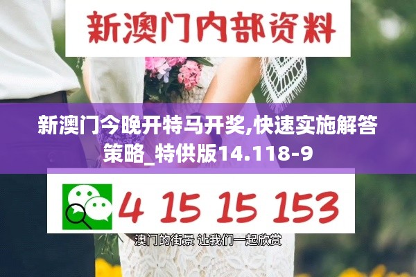 新澳门今晚开特马开奖,快速实施解答策略_特供版14.118-9