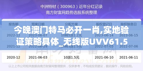 今晚澳门特马必开一肖,实地验证策略具体_无线版UVV61.524
