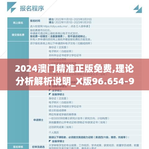 2024澳门精准正版免费,理论分析解析说明_X版96.654-9
