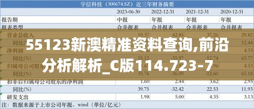 55123新澳精准资料查询,前沿分析解析_C版114.723-7