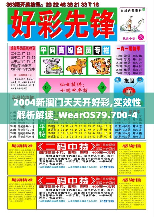 2004新澳门天天开好彩,实效性解析解读_WearOS79.700-4