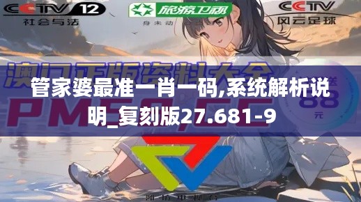 管家婆最准一肖一码,系统解析说明_复刻版27.681-9