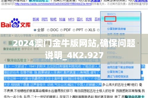 2024澳门金牛版网站,确保问题说明_4K2.927