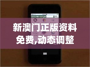 新澳门正版资料免费,动态调整策略执行_PalmOS15.725