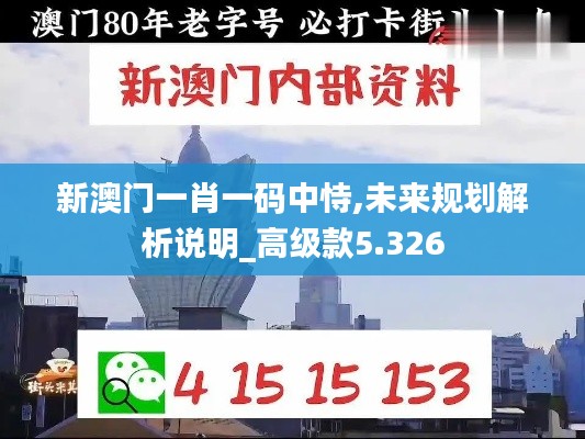新澳门一肖一码中恃,未来规划解析说明_高级款5.326