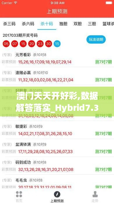 澳门天天开好彩,数据解答落实_Hybrid7.339