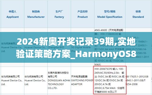 2024新奥开奖记录39期,实地验证策略方案_HarmonyOS8.621