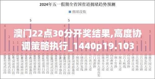 澳门22点30分开奖结果,高度协调策略执行_1440p19.103