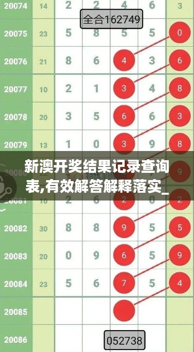 新澳开奖结果记录查询表,有效解答解释落实_4DM2.463