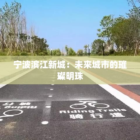 宁波滨江新城：未来城市的璀璨明珠