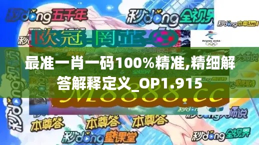 最准一肖一码100%精准,精细解答解释定义_OP1.915