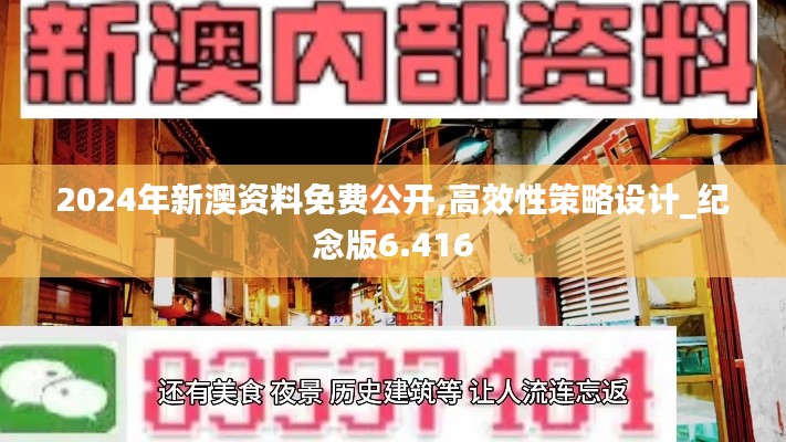 2024年新澳资料免费公开,高效性策略设计_纪念版6.416