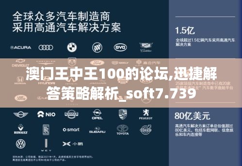 澳门王中王100的论坛,迅捷解答策略解析_soft7.739