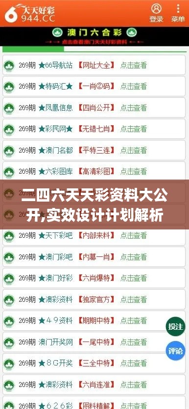 二四六天天彩资料大公开,实效设计计划解析_1440p11.974