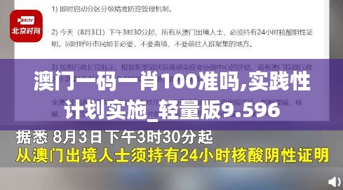 澳门一码一肖100准吗,实践性计划实施_轻量版9.596