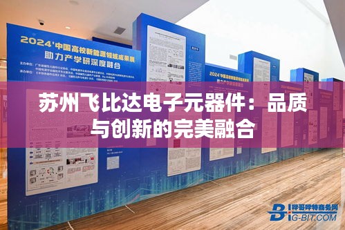 苏州飞比达电子元器件：品质与创新的完美融合