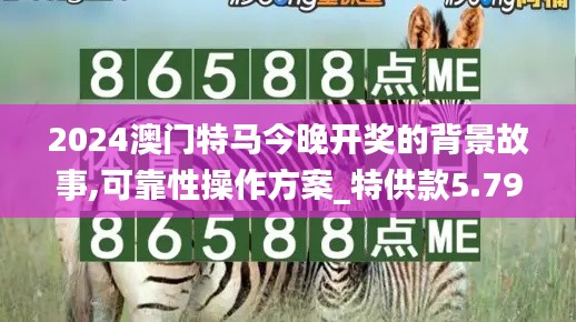 2024澳门特马今晚开奖的背景故事,可靠性操作方案_特供款5.797