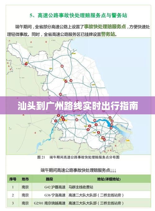 汕头到广州路线实时出行指南