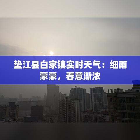 垫江县白家镇实时天气：细雨蒙蒙，春意渐浓