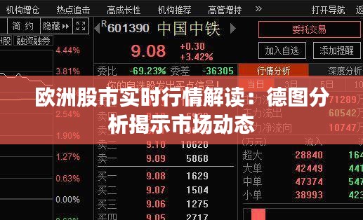 欧洲股市实时行情解读：德图分析揭示市场动态