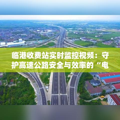 临港收费站实时监控视频：守护高速公路安全与效率的“电子卫士”