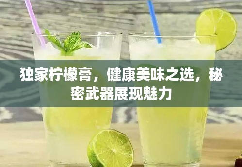 独家柠檬膏，健康美味之选，秘密武器展现魅力