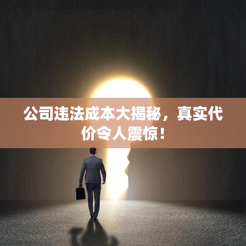 公司违法成本大揭秘，真实代价令人震惊！