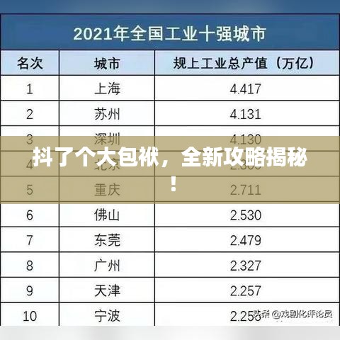 抖了个大包袱，全新攻略揭秘！