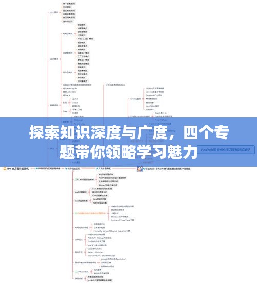 探索知识深度与广度，四个专题带你领略学习魅力