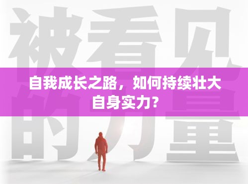自我成长之路，如何持续壮大自身实力？