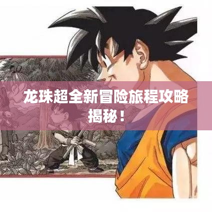 龙珠超全新冒险旅程攻略揭秘！