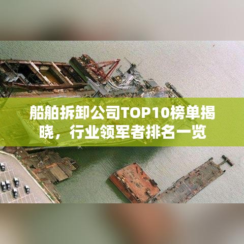 船舶拆卸公司TOP10榜单揭晓，行业领军者排名一览